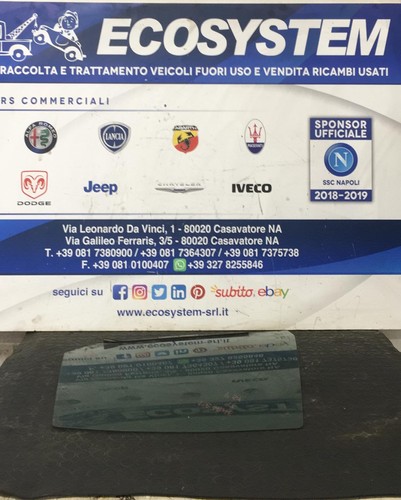 Vetro scendente posteriore - vetro,