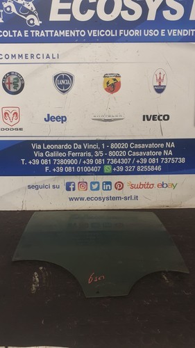 Vetro scendente posteriore - vetro,
