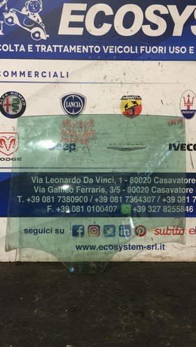 Vetro scendente posteriore - vetro,